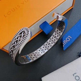 Louis Vuitton Heritage Woven Cuff Bracelet