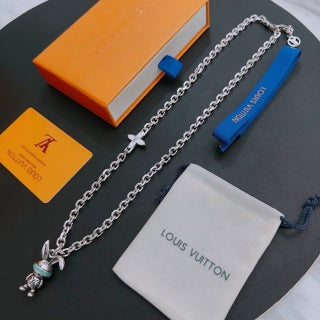Louis Vuitton Twin Charm Signature Necklace