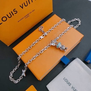 Louis Vuitton Twin Charm Signature Necklace