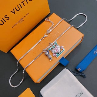 Louis Vuitton Playful Charm Layer Necklace