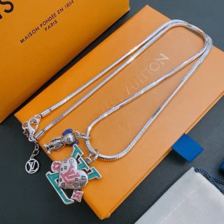 Louis Vuitton Playful Charm Layer Necklace