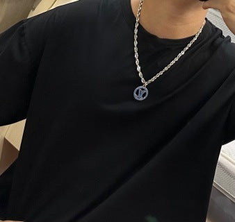 Louis Vuitton Monogram Orbit Pendant Necklace
