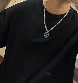 Louis Vuitton Monogram Orbit Pendant Necklace