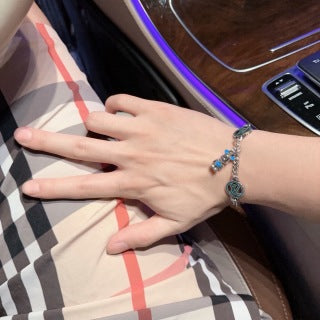 Louis Vuitton Emblem Charm Link Bracelet
