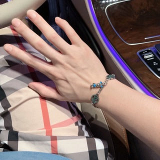 Louis Vuitton Emblem Charm Link Bracelet