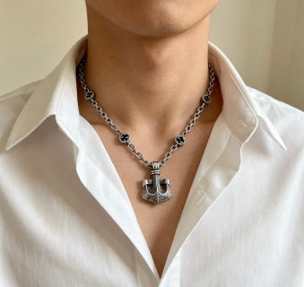Gucci Horsebit Lock Charm Chain Necklace