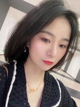 Dior Script Pearl Crystal Drop Earrings