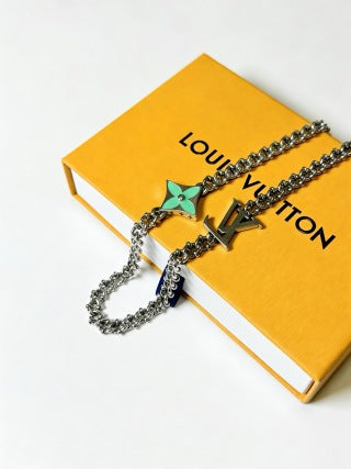 Louis Vuitton Emerald Star Charm Necklace
