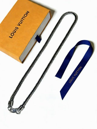 Louis Vuitton Shadow Weave Chain Necklace