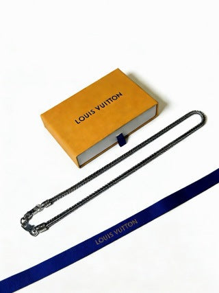 Louis Vuitton Shadow Weave Chain Necklace