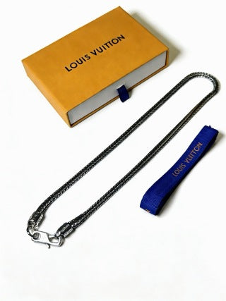 Louis Vuitton Shadow Weave Chain Necklace