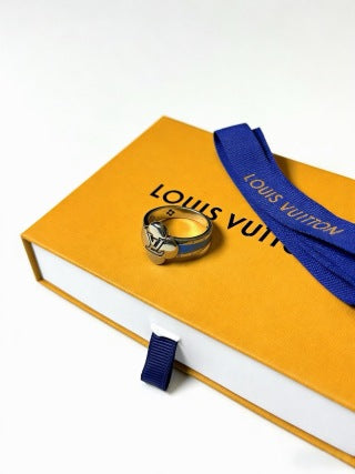Louis Vuitton Classic Monogram Dome Ring