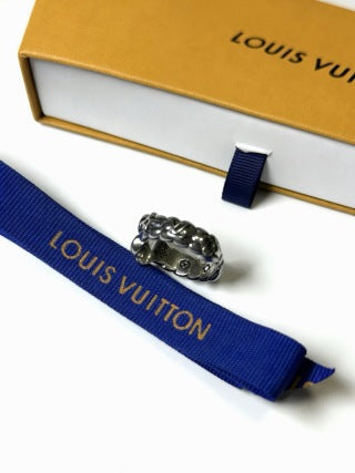 Louis Vuitton Blue Monogram Link Ring