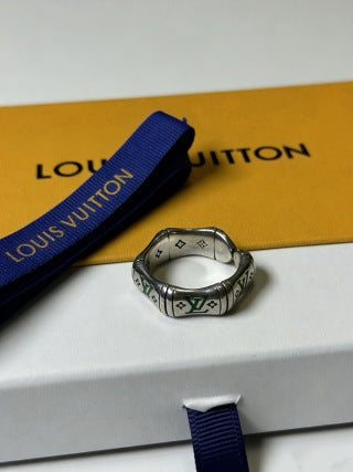 Louis Vuitton Monogram Edge Band Ring