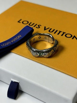 Louis Vuitton Monogram Edge Band Ring