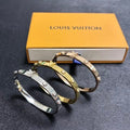 Louis Vuitton Iconic Studded Lock Cuff Bracelet