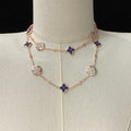 Louis Vuitton Azure Blossom Layer Necklace