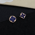 Louis Vuitton Azure Blossom Mismatch Stud Earrings