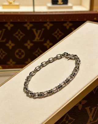 Louis Vuitton Interwoven Link Chain Bracelet