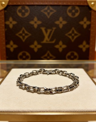 Louis Vuitton Interwoven Link Chain Bracelet