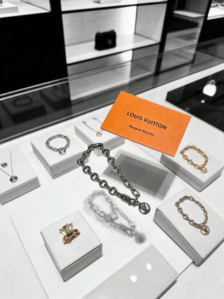 Louis Vuitton Monogram Link Charm Bracelet