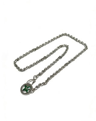 Louis Vuitton Emerald Bloom Pendant Necklace