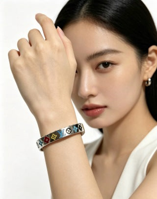 Louis Vuitton Color Blossom Cuff Bracelet