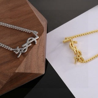 YSL Cassandre Minimal Chain Bracelet