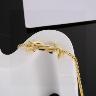 YSL Cassandre Minimal Chain Bracelet
