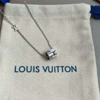 Louis Vuitton Mini Lock Chain Necklace