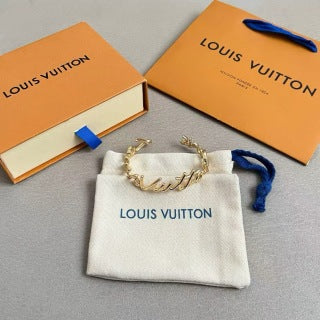 Louis Vuitton Golden Wave Cuff Bracelet