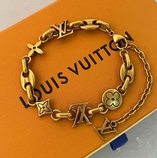 Louis Vuitton Antique Blossom Charm Bracelet