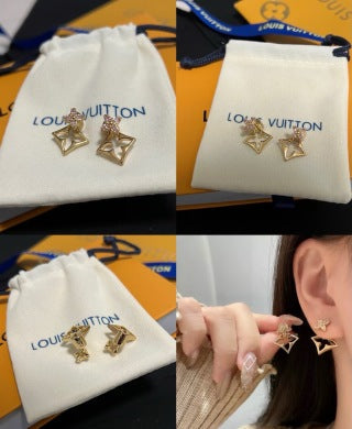 Louis Vuitton Blossom Star Drop Stud Earrings