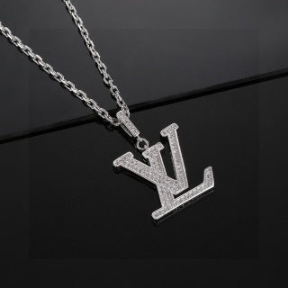 Louis Vuitton Diamond Monogram Pendant Necklace