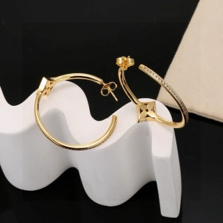 Louis Vuitton Blossom Arc Hoop Earrings