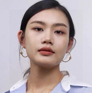Louis Vuitton Blossom Arc Hoop Earrings