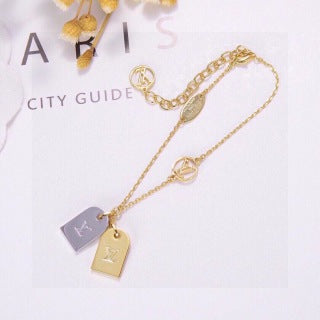 Louis Vuitton Duo Tag Charm Bracelet
