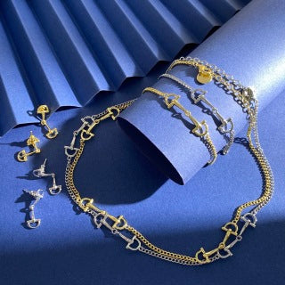 Gucci Horsebit Link Chain Gold Bracelet