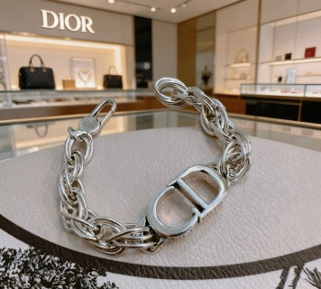 Dior Oblique Link Chain Bracelet