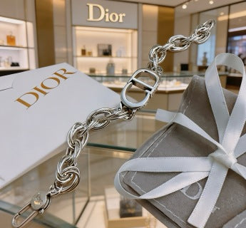 Dior Oblique Link Chain Bracelet