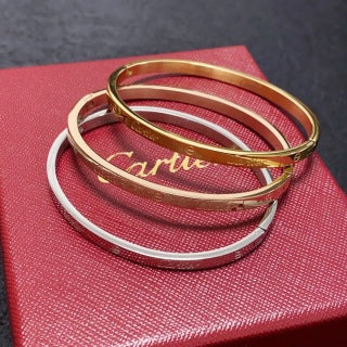 CARTIER Lucienne Minimal Engraved Bangle