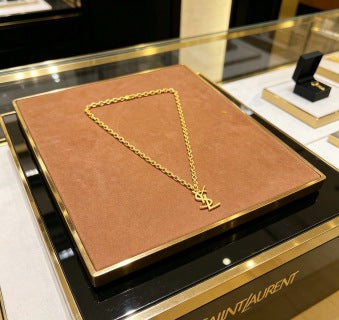 YSL Cassandre Bold Chain Necklace