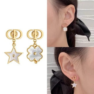 Dior Étoile Bloom Charm Earrings