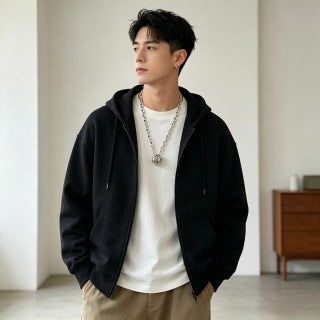Gucci GG Barrel Pendant Silver Link Chain Necklace