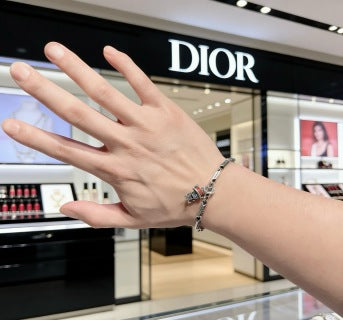 Dior Oblique Engraved Link Bracelet