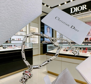 Dior Oblique Engraved Link Bracelet