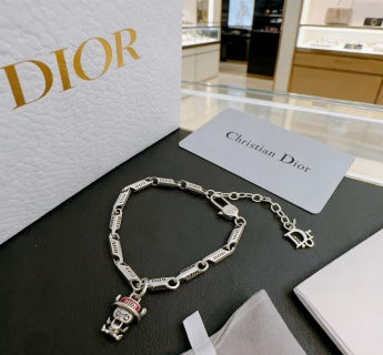 Dior Oblique Engraved Link Bracelet