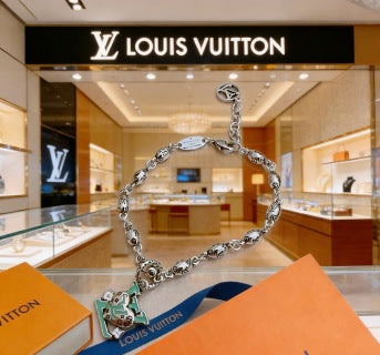 Louis Vuitton Emerald Blossom Charm Chain Bracelet