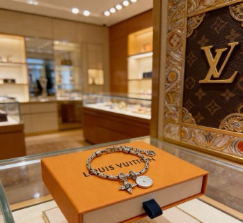 Louis Vuitton Star Monogram Link Chain Bracelet