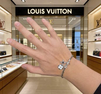 Louis Vuitton Star Monogram Link Chain Bracelet